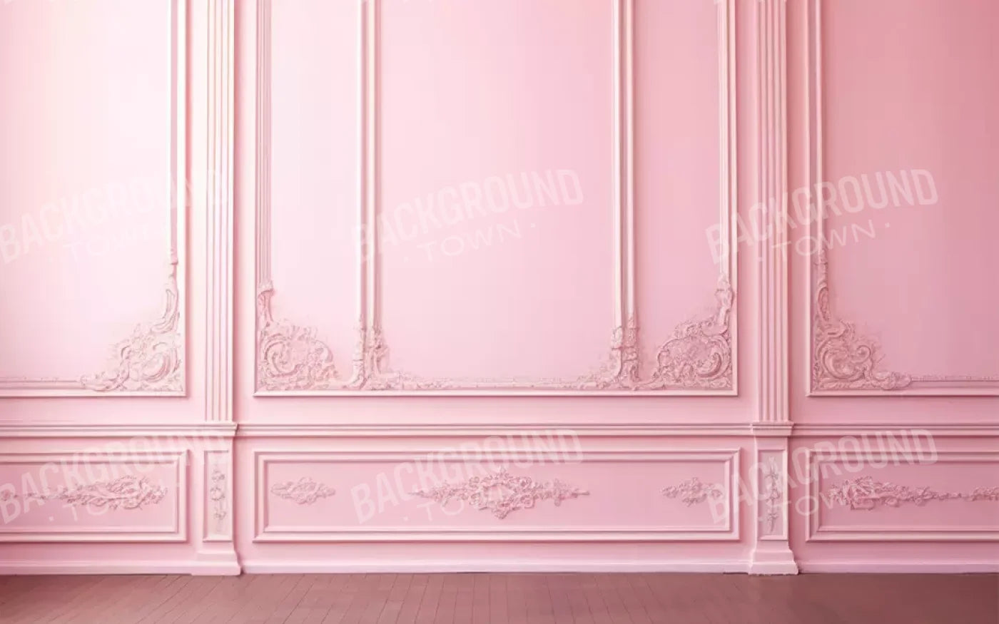 Pink Fancy Wall 8’X5’ Ultracloth (96 X 60 Inch) Backdrop