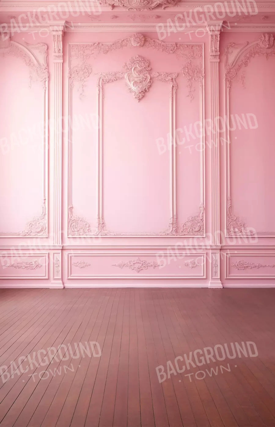 Pink Fancy Wall 9’X14’ Ultracloth (108 X 168 Inch) Backdrop