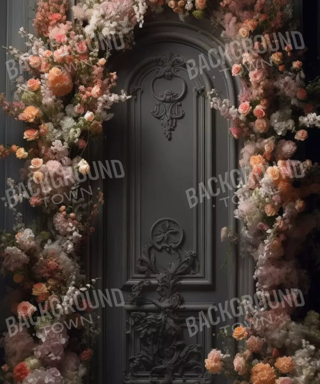 Gray Pink White Backdrop for Photography