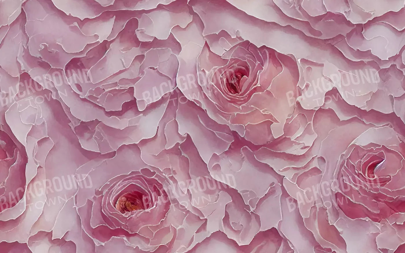 Pink Flowers 14X9 Ultracloth ( 168 X 108 Inch ) Backdrop