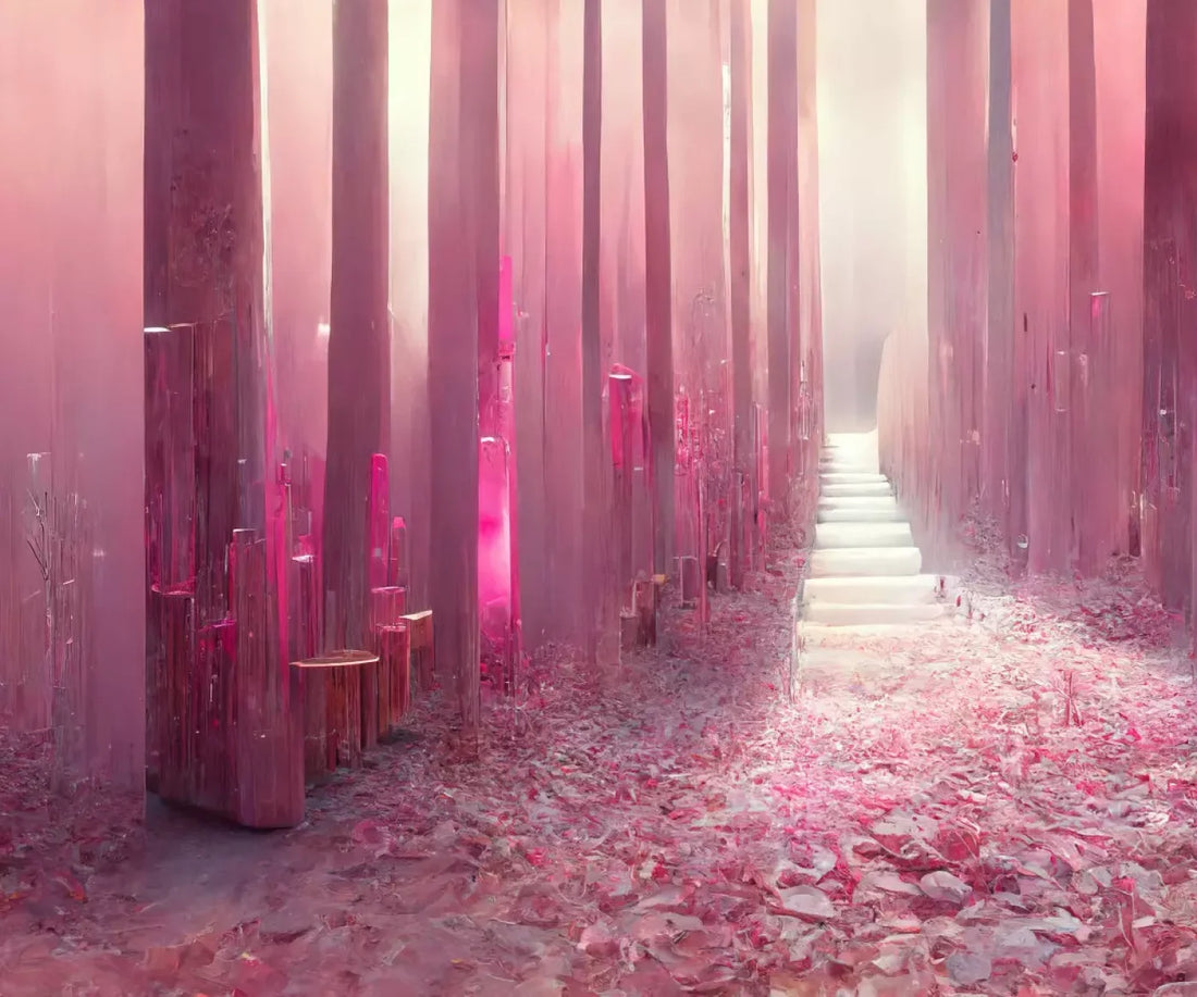 pink forest Backdrop for Photography