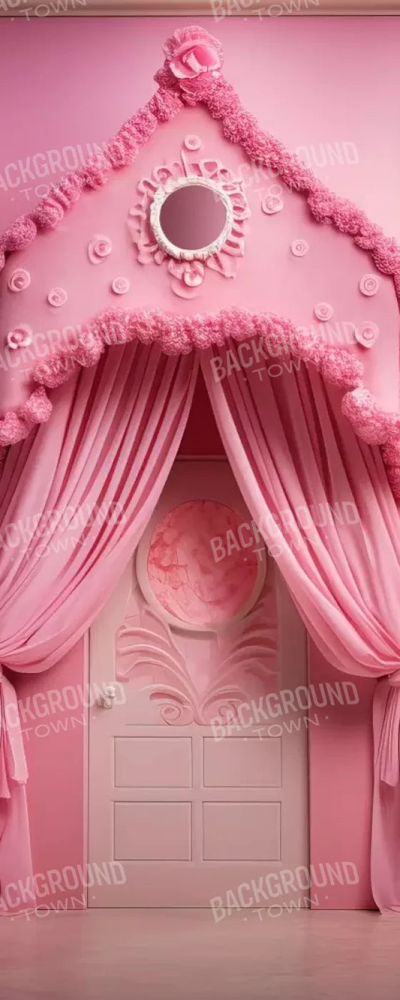 Pink Gabriella Room 8’X20’ Ultracloth (96 X 240 Inch) Backdrop