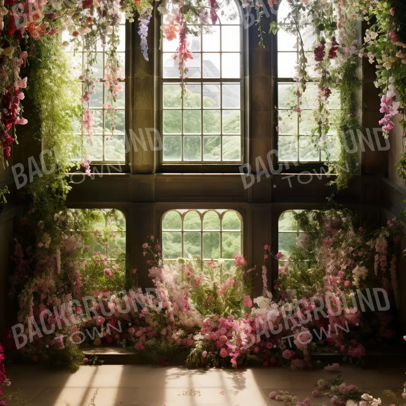 Garland Atrium 10X10 Ultracloth ( 120 X Inch ) Backdrop