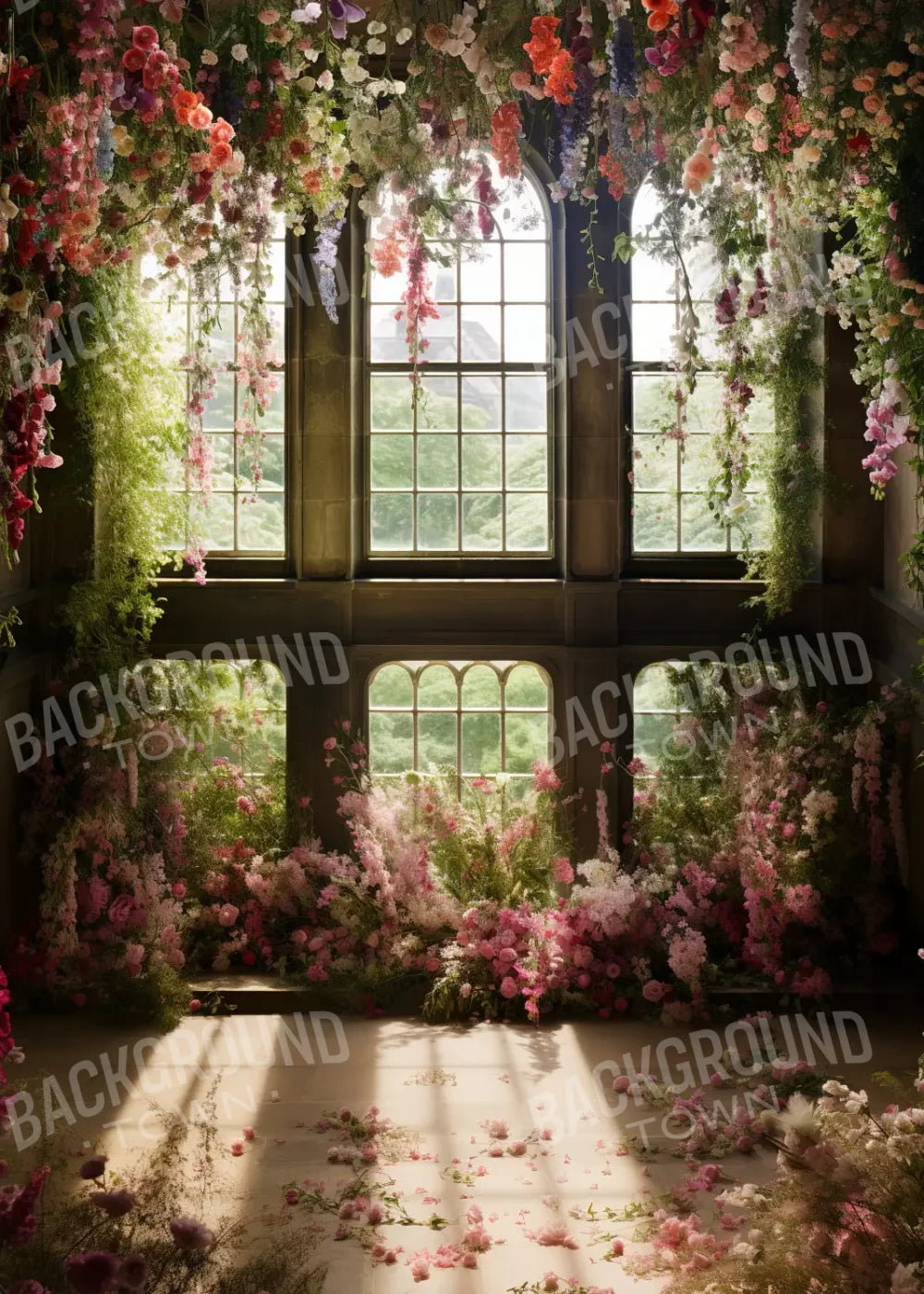 Garland Atrium 5X7 Ultracloth ( 60 X 84 Inch ) Backdrop