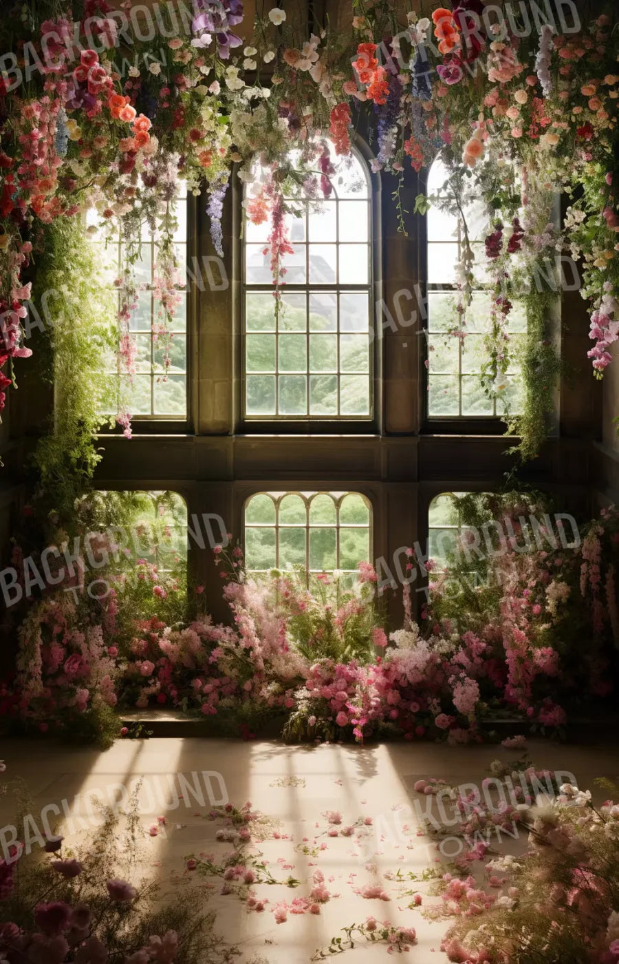 Garland Atrium 9X14 Ultracloth ( 108 X 168 Inch ) Backdrop