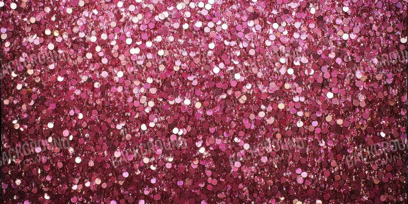 Pink Glitter 20’x10’ UltraCloth (240 x 120 inch) Backdrop