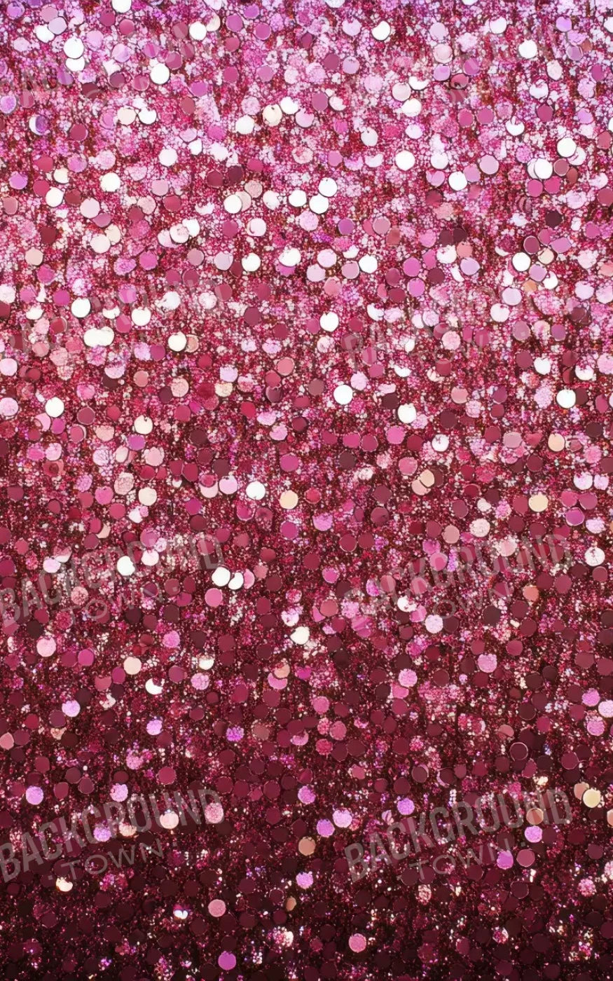 Pink Glitter 5’x8’ UltraCloth (60 x 96 inch) Backdrop