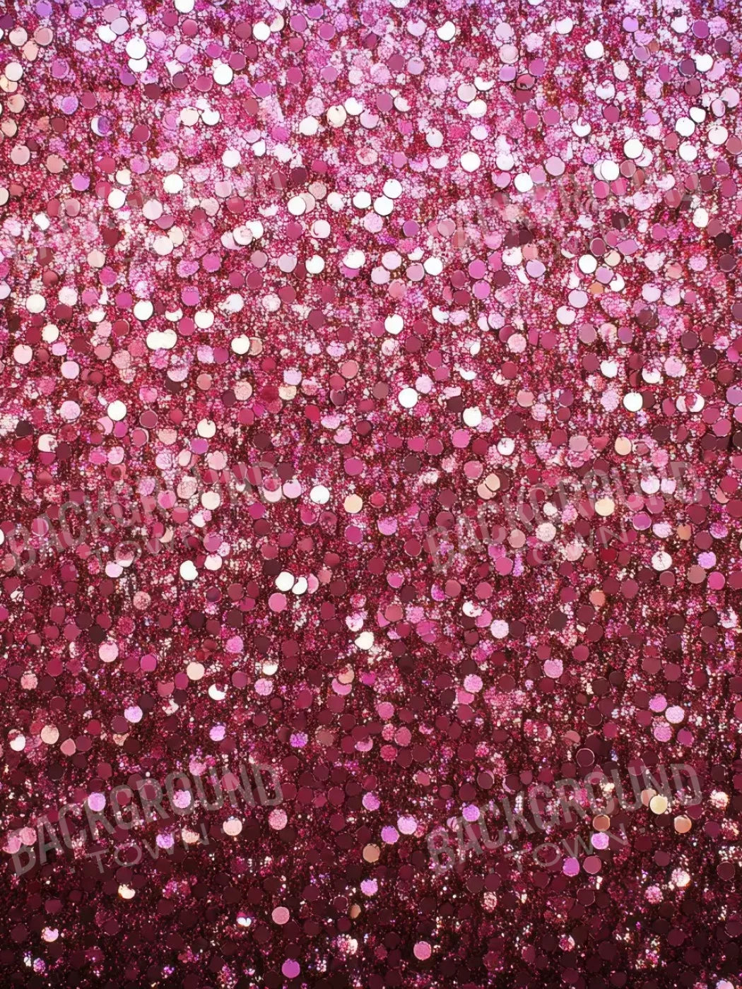 Pink Glitter 6’x8’ Fleece (72 x 96 inch) Backdrop