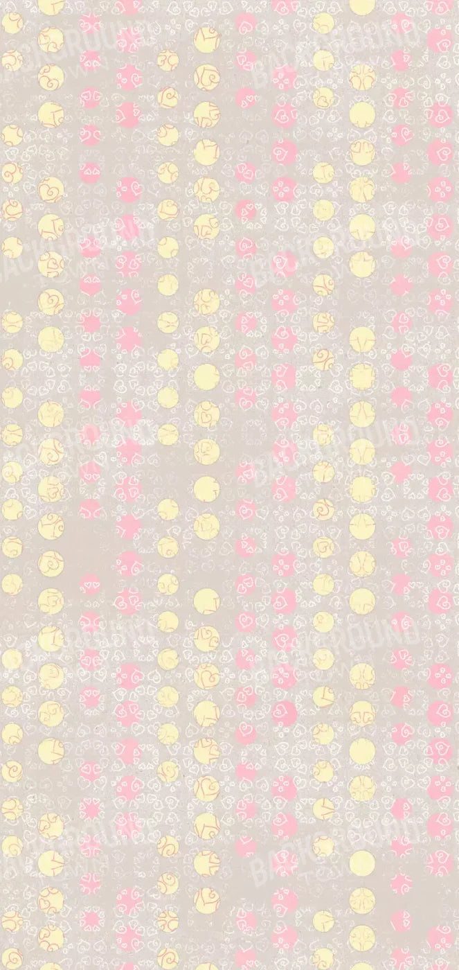 Pink Lemonade 8X16 Ultracloth ( 96 X 192 Inch ) Backdrop