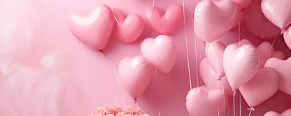 Pink Love Party 20’X8’ Ultracloth (240 X 96 Inch) Backdrop