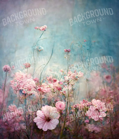 Pink Meadow 10X12 Ultracloth ( 120 X 144 Inch ) Backdrop
