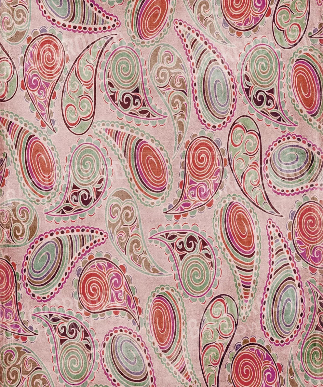 Pink Floral Backdrop for Photography