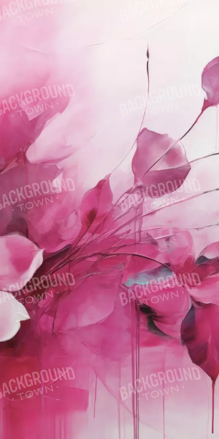 Pink Petals 10’X20’ Ultracloth (120 X 240 Inch) Backdrop