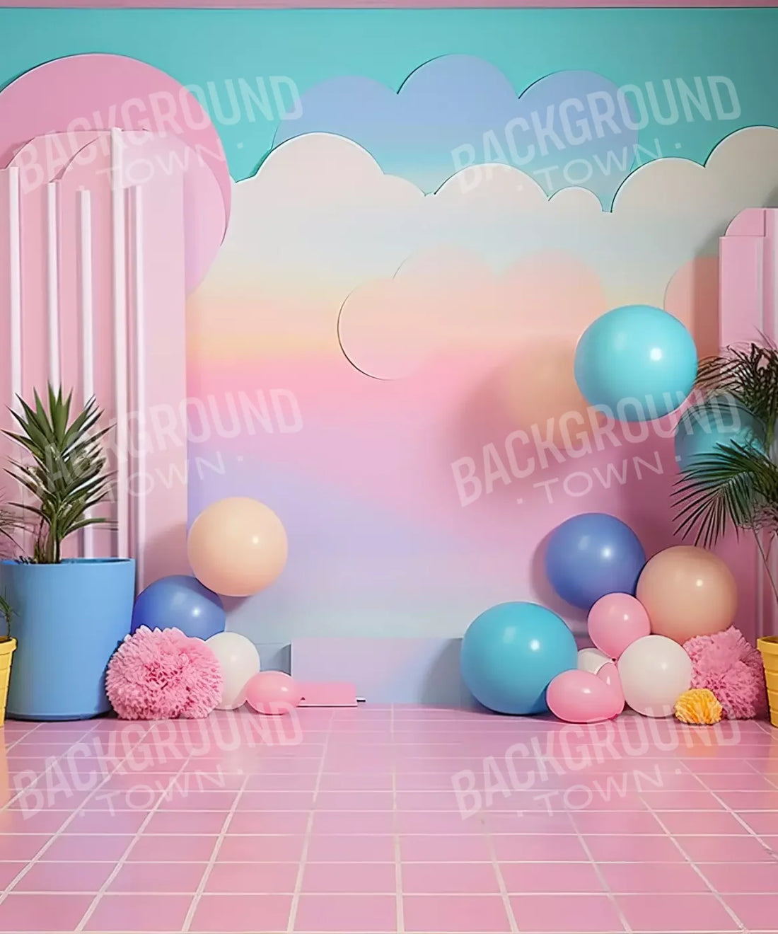 Pink  Backdrop for Photography