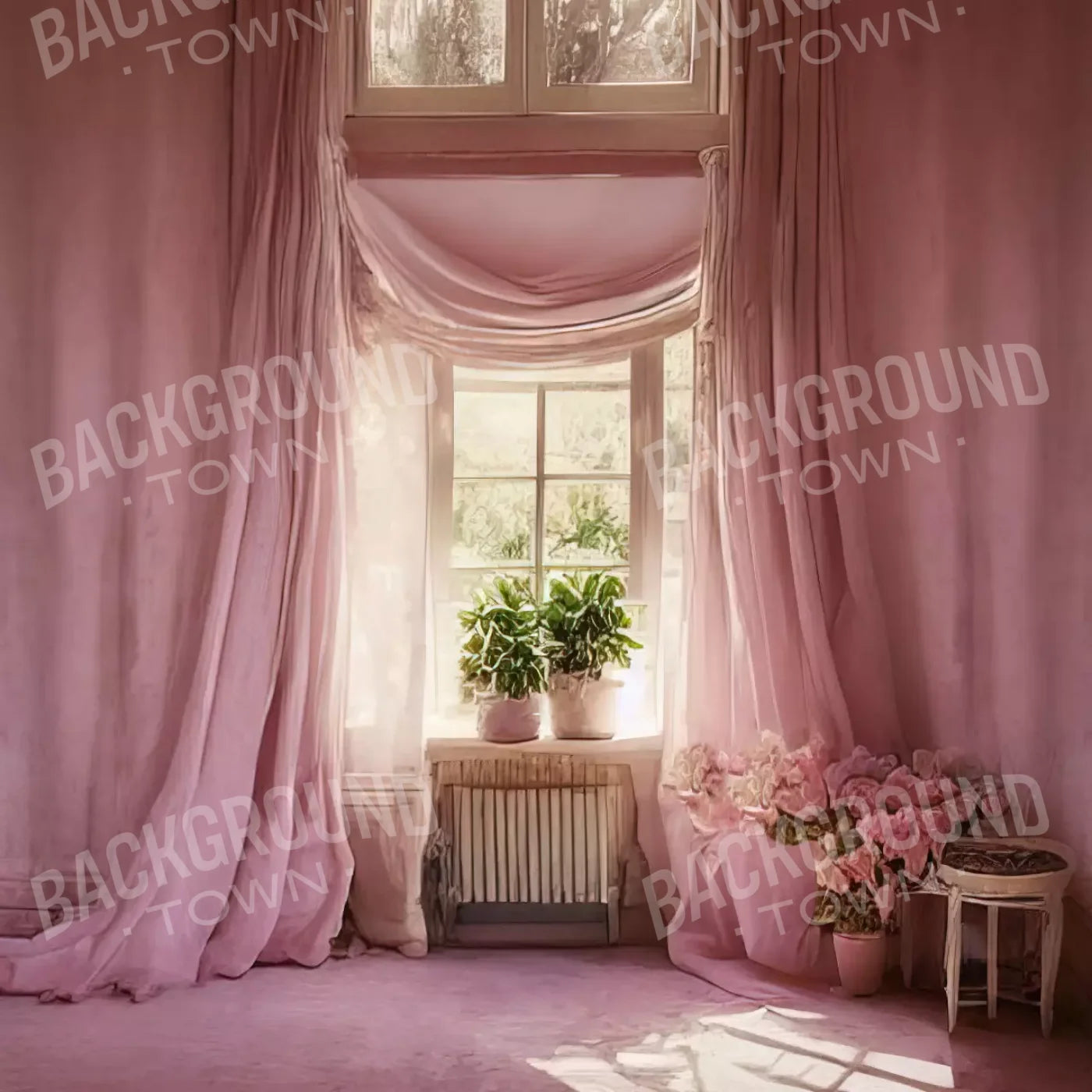 Pink Room Ii 10X10 Ultracloth ( 120 X Inch ) Backdrop