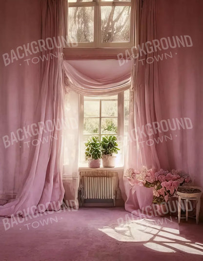 Pink Room Ii 6X8 Fleece ( 72 X 96 Inch ) Backdrop