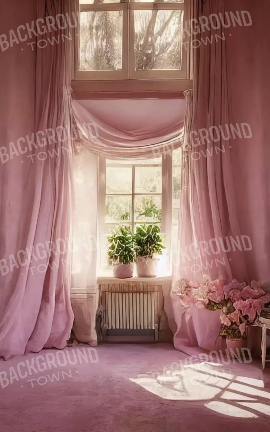 Pink Room Ii 9X14 Ultracloth ( 108 X 168 Inch ) Backdrop