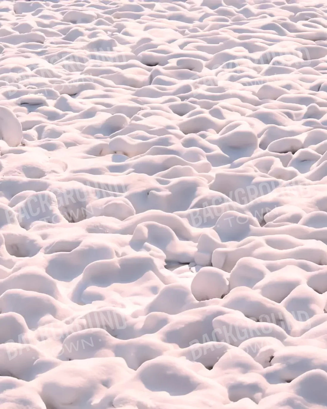 White and Pink Snow Backdrop for Photography