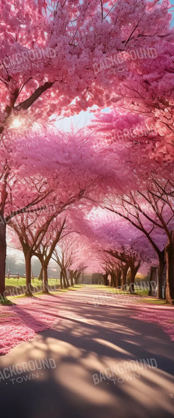 Pink Trees 5’X12’ Ultracloth For Westcott X-Drop (60 X 144 Inch) Backdrop