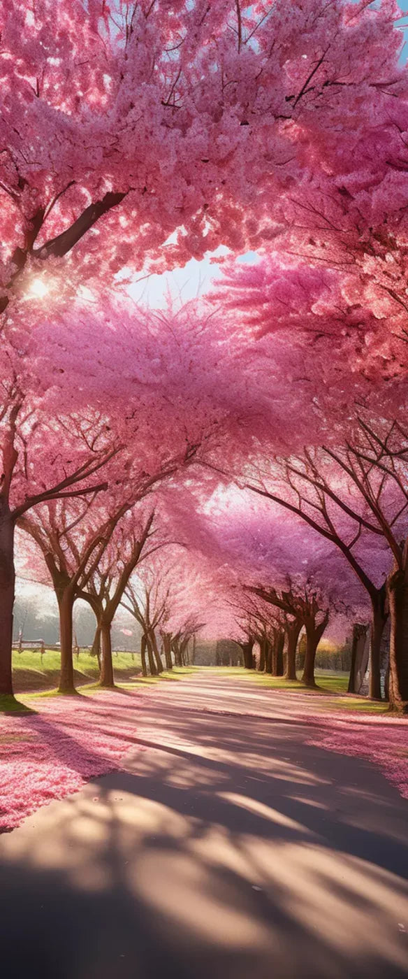 Pink Trees 5’X12’ Ultracloth For Westcott X-Drop (60 X 144 Inch) Backdrop