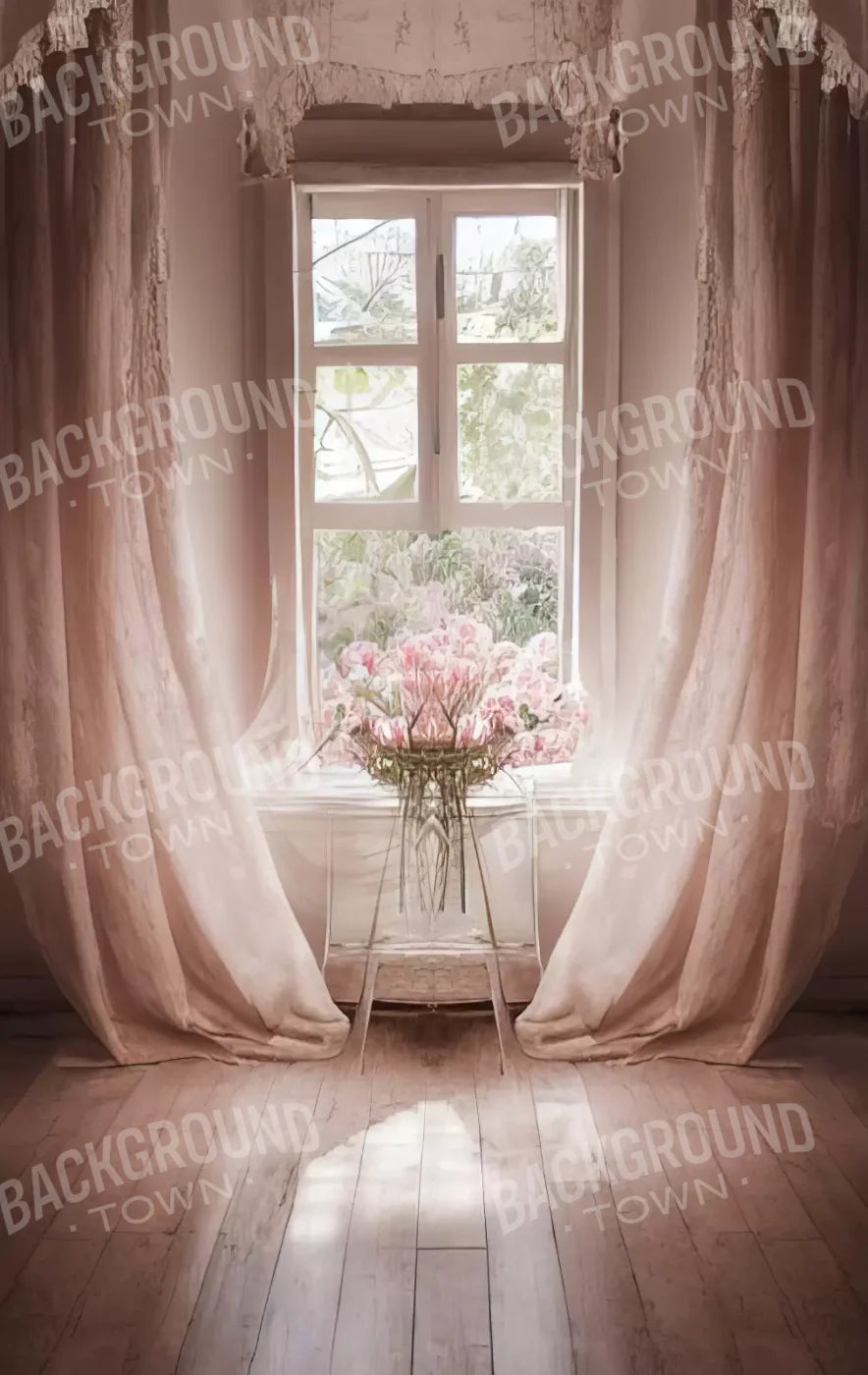 Pink Room 10X16 Ultracloth ( 120 X 192 Inch ) Backdrop