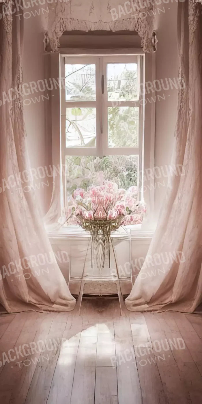 Pink Room 10X20 Ultracloth ( 120 X 240 Inch ) Backdrop