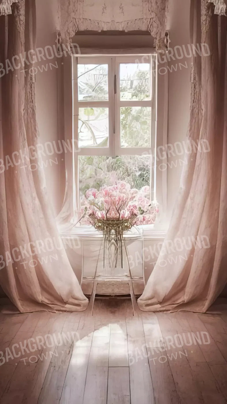 Pink Room 8X14 Ultracloth ( 96 X 168 Inch ) Backdrop