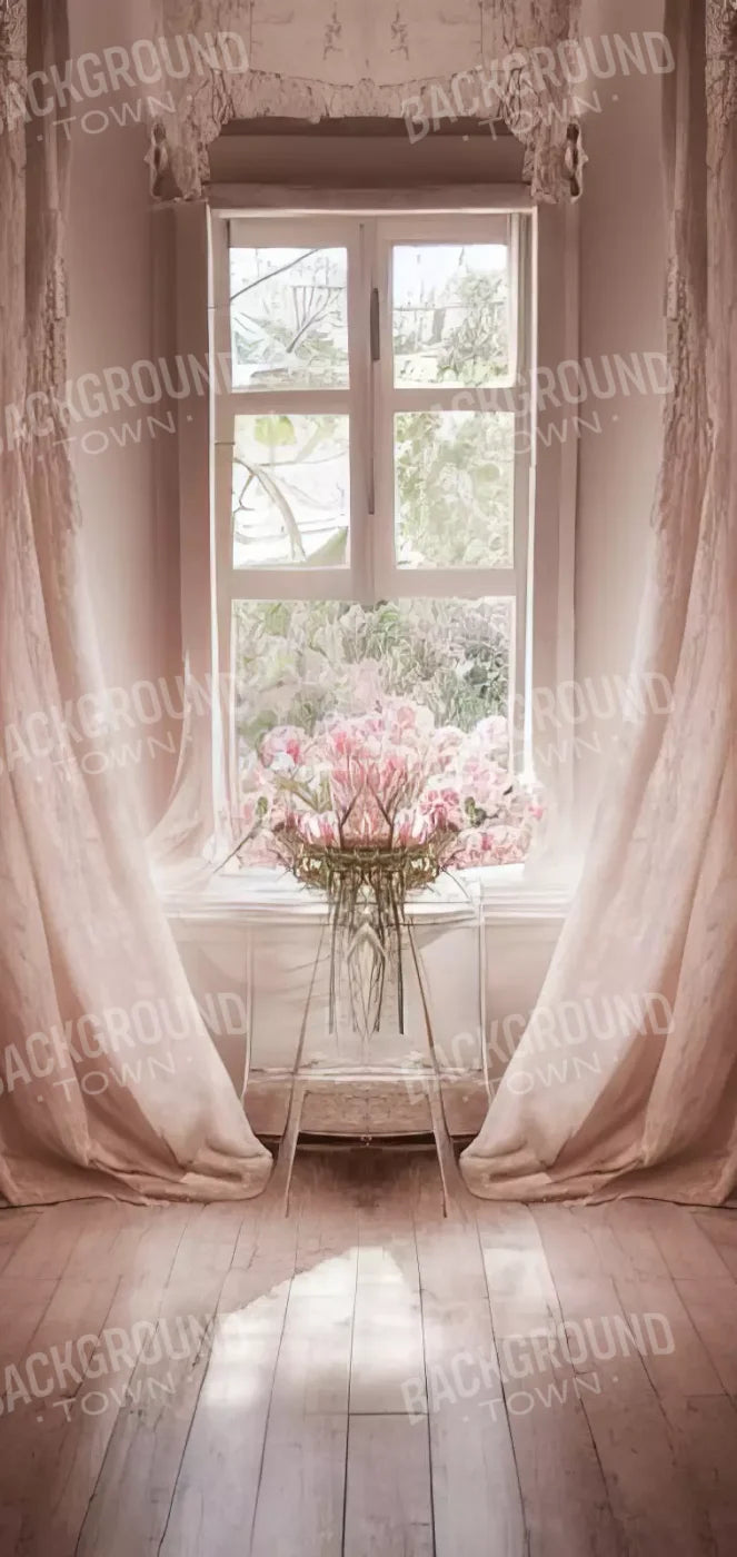 Pink Room 8X16 Ultracloth ( 96 X 192 Inch ) Backdrop