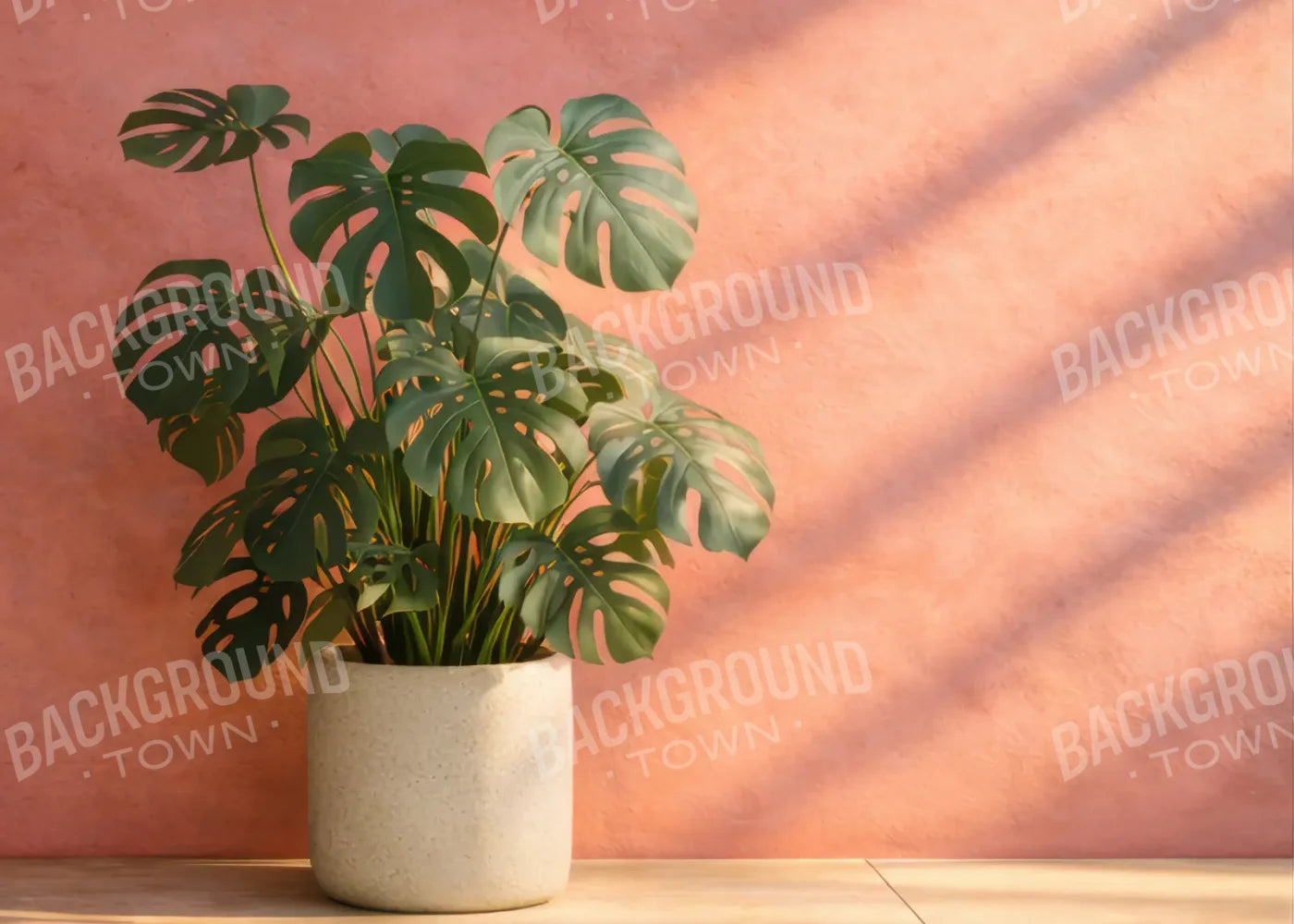 Pinkmonstera 7’x5’ UltraCloth (84 x 60 inch) Backdrop