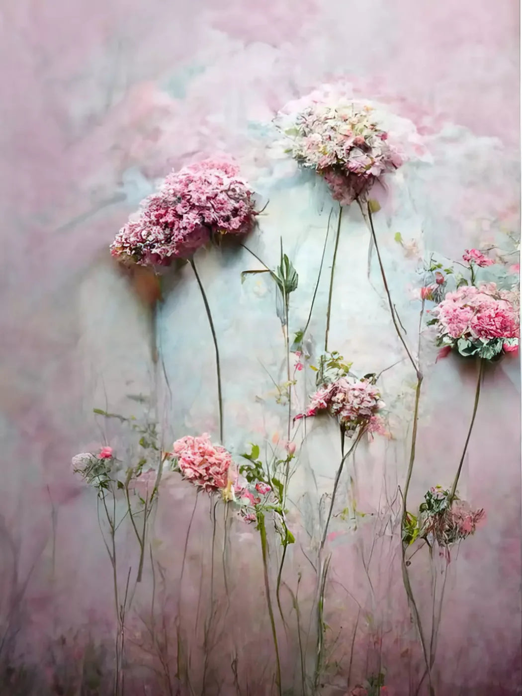 Pinky 5’X6’8’ Fleece (60 X 80 Inch) Backdrop
