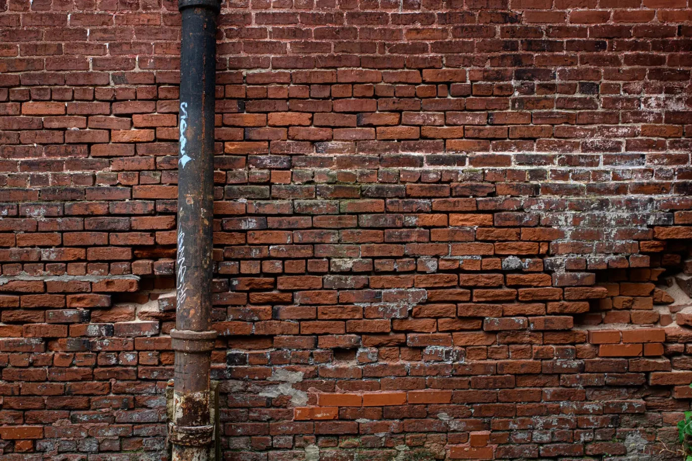 Pipe On Brick 8’X5’ Ultracloth (96 X 60 Inch) Backdrop