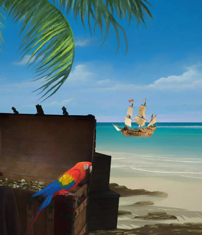 Pirates Life 10X12 Ultracloth ( 120 X 144 Inch ) Backdrop