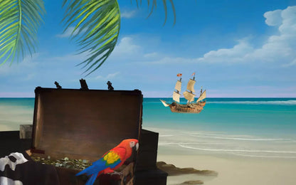 Pirates Life 14X9 Ultracloth ( 168 X 108 Inch ) Backdrop