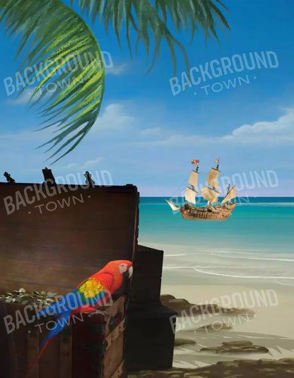 Pirates Life 6X8 Fleece ( 72 X 96 Inch ) Backdrop