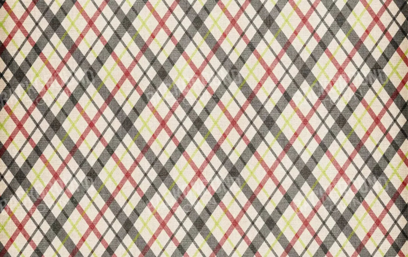 Plaid 16X10 Ultracloth ( 192 X 120 Inch ) Backdrop