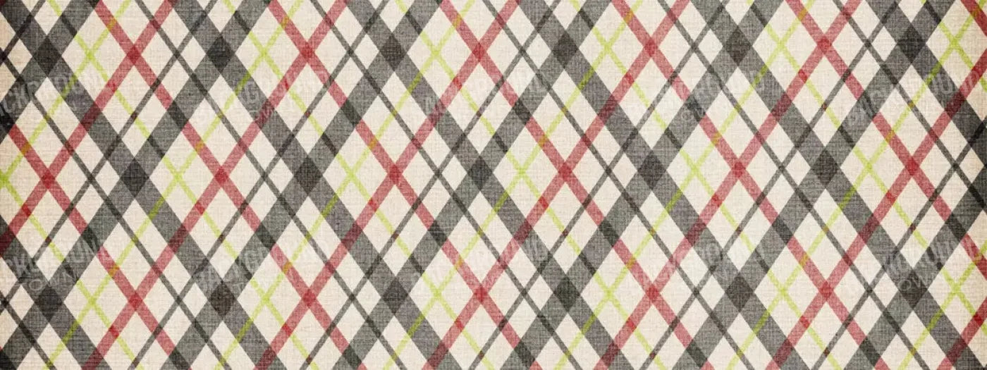 Plaid 20X8 Ultracloth ( 240 X 96 Inch ) Backdrop