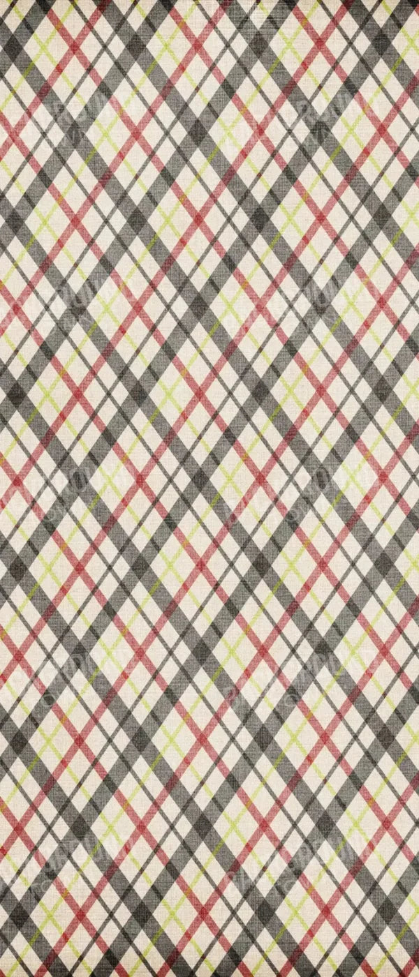 Plaid 5X12 Ultracloth For Westcott X-Drop ( 60 X 144 Inch ) Backdrop