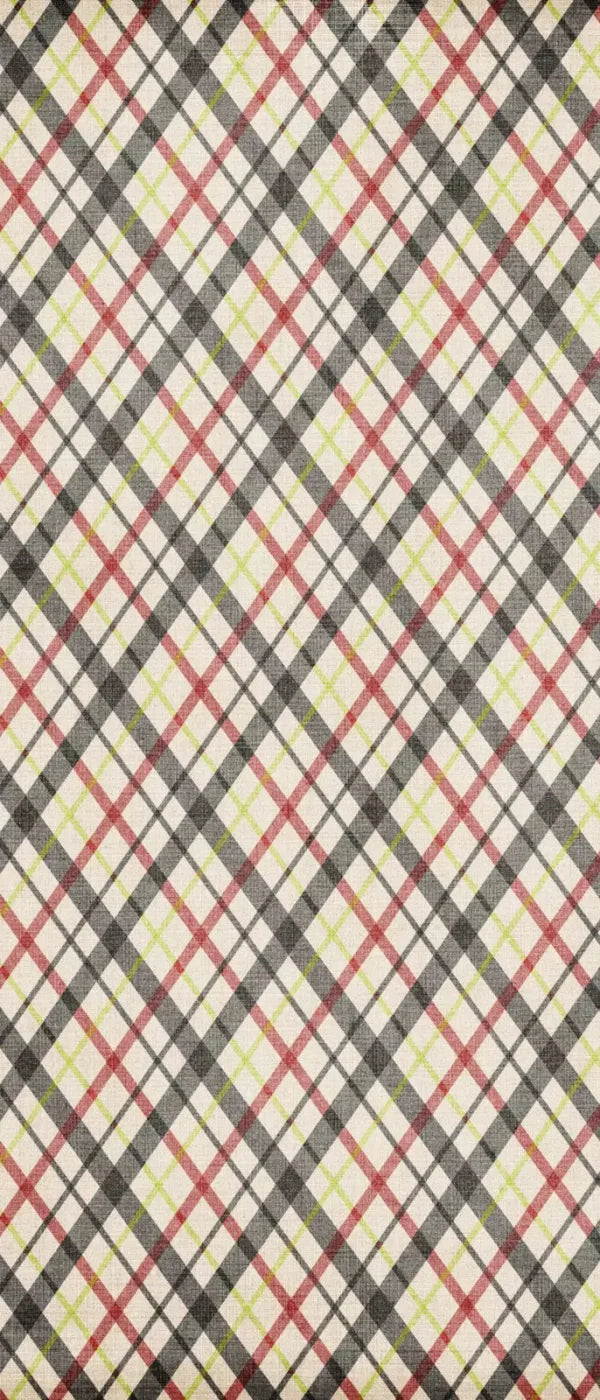 Plaid 5X12 Ultracloth For Westcott X-Drop ( 60 X 144 Inch ) Backdrop