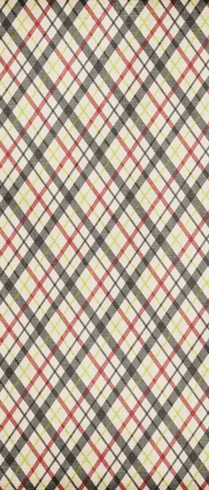 Plaid 5X12 Ultracloth For Westcott X-Drop ( 60 X 144 Inch ) Backdrop