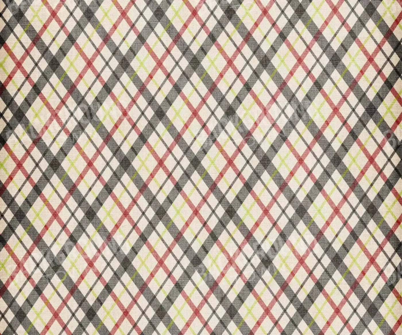 Plaid 5X42 Fleece ( 60 X 50 Inch ) Backdrop