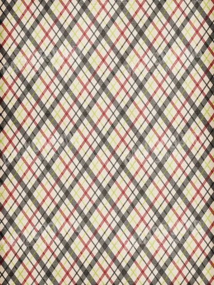 Plaid 5X68 Fleece ( 60 X 80 Inch ) Backdrop