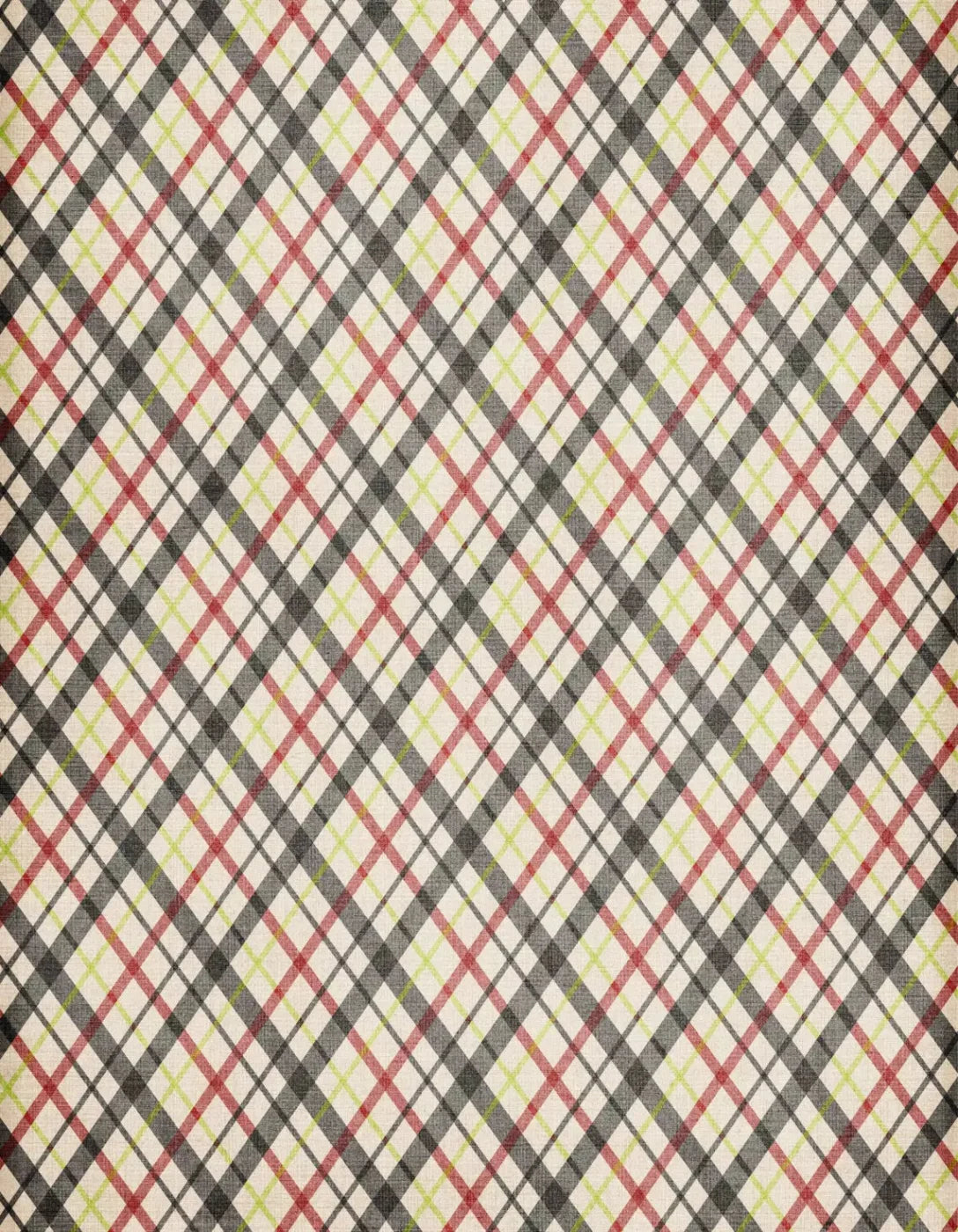 Plaid 6X8 Fleece ( 72 X 96 Inch ) Backdrop