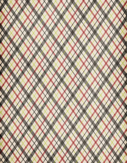 Plaid 6X8 Fleece ( 72 X 96 Inch ) Backdrop