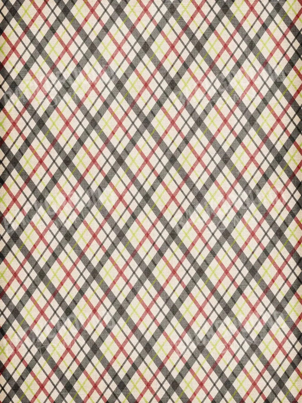 Plaid 8X10 Fleece ( 96 X 120 Inch ) Backdrop