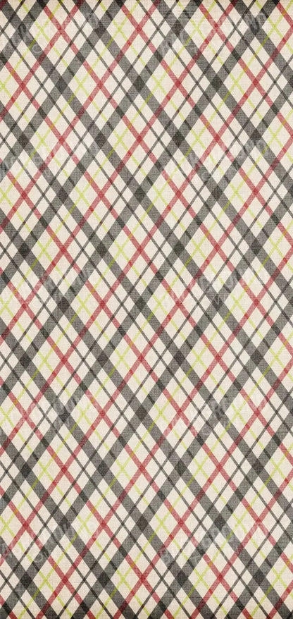 Plaid 8X16 Ultracloth ( 96 X 192 Inch ) Backdrop