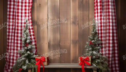 Plaid Tidings Iii 14’X8’ Ultracloth (168 X 96 Inch) Backdrop