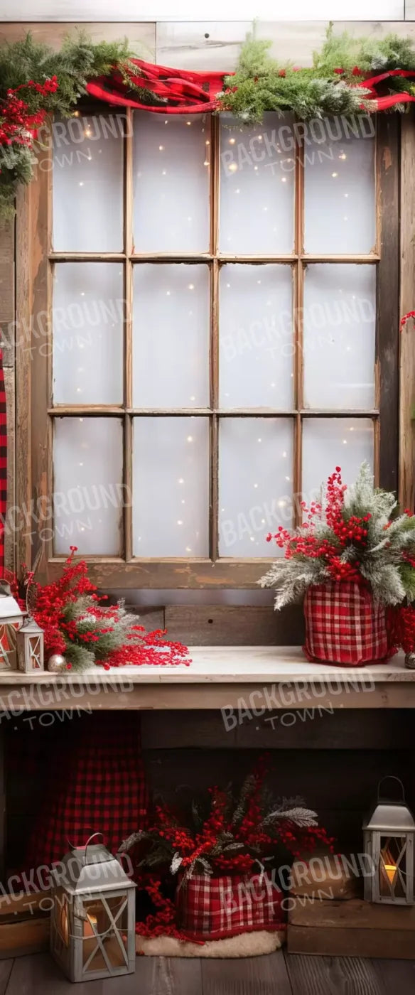 Plaid Tidings 5’X12’ Ultracloth For Westcott X-Drop (60 X 144 Inch) Backdrop