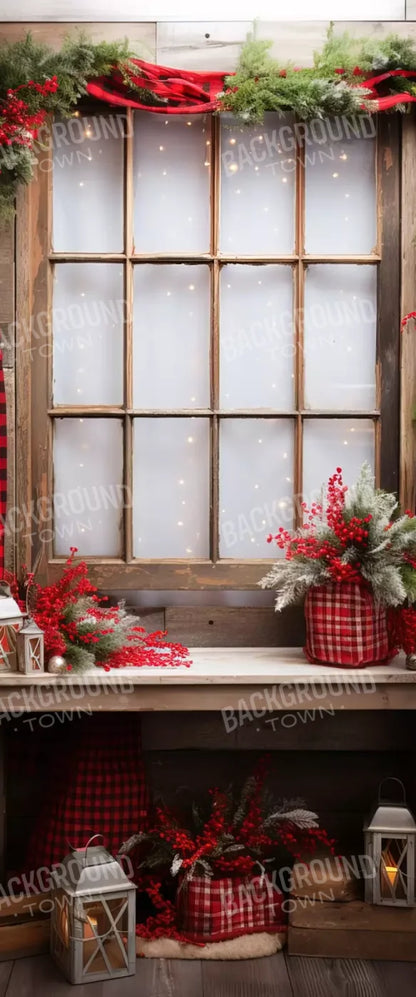 Plaid Tidings 5’X12’ Ultracloth For Westcott X-Drop (60 X 144 Inch) Backdrop