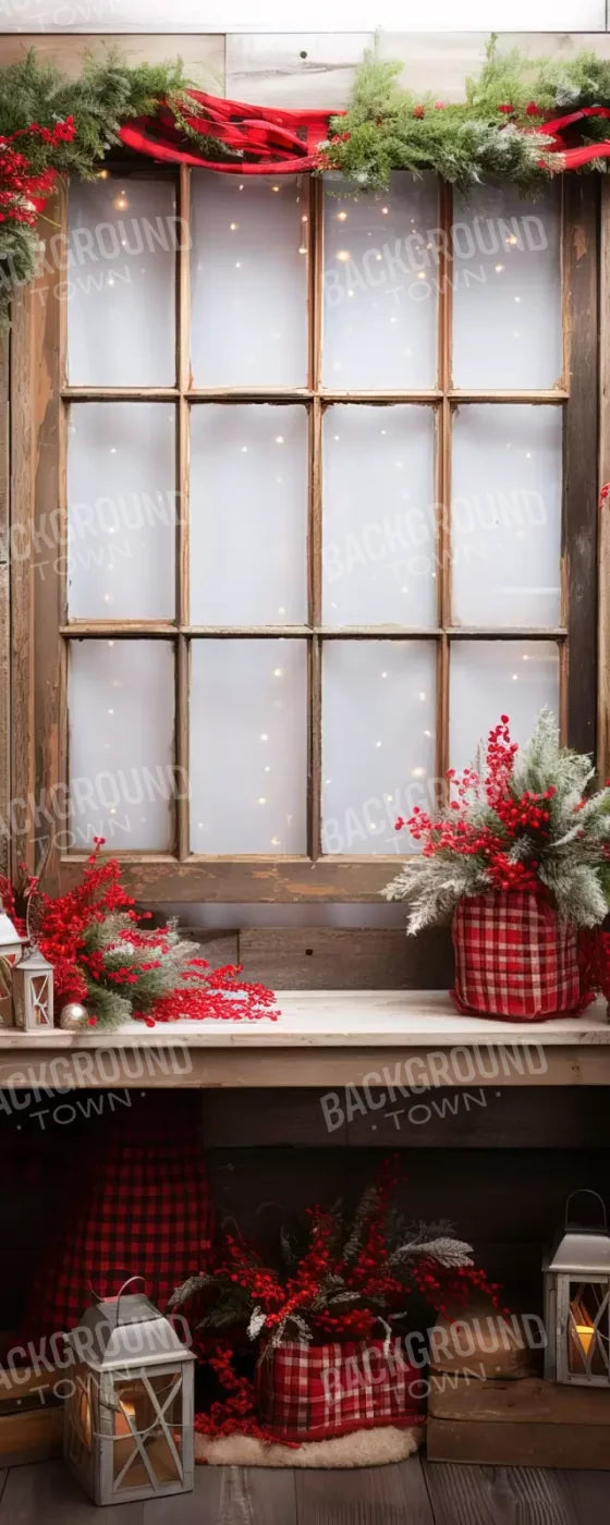 Plaid Tidings 8’X20’ Ultracloth (96 X 240 Inch) Backdrop