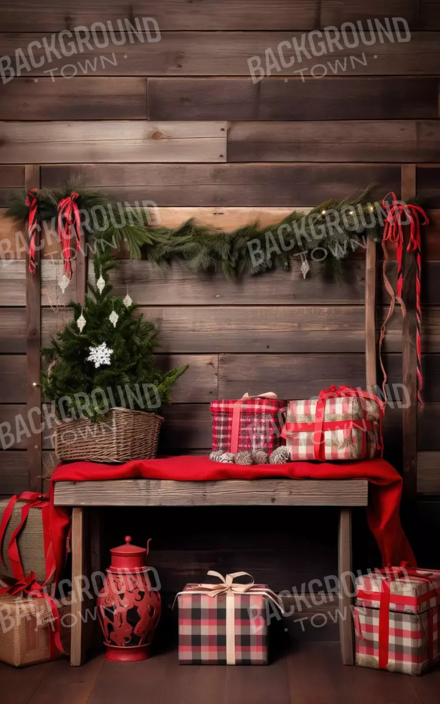 Plaid Tidings Ii 10’X16’ Ultracloth (120 X 192 Inch) Backdrop